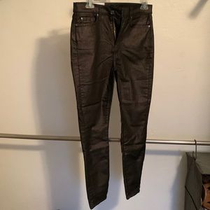 7 for All Mankind Shimmer Skinny Jean